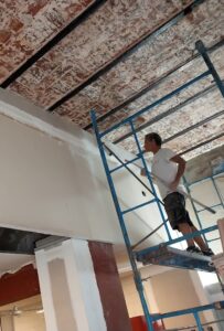 Trabajos de pintura